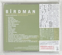 M5428◆OST/オリジナルサウンドトラック◆BIRDMAN/バードマン あるいは(無知がもたらす予期せぬ奇跡)(1CD)帯付き日本盤_画像2