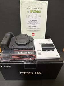Canon EOS R6ボディ 美品 保証付き