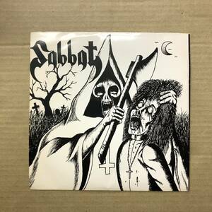 ■ Sabbat【EP】Evil Records 666-001 [７”]　1985年 ジャパメタ / ブラックメタル / レア!