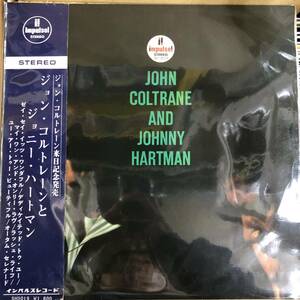 ■ ジョン・コルトレーンとジョニー・ハートマン/ John Coltrane And Johnny Hartman 【LP】SH3019 帯付 (STEREO) 