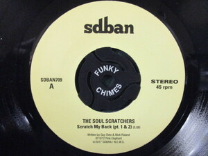 ★70's FUNK☆ The Soul Scratchers ： Scratch My Back(Pt.1&2) 7'' / 45s　c/w Patricia Burns - Paddock // 5点で送料無料