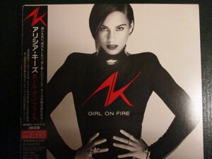 ◆ CD ◇ Alicia Keys ： Girl On Fire(( R&B ))(( 日本語訳詞付き / Fire We Make Duet With Maxwell