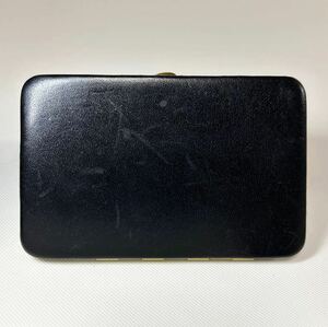 dunhill　ダンヒル　シガレットケース　タバコケース レザー 黒【中古品】