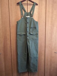 WAIPER フランス海軍 復刻 NAVY デッキパンツ リプロダクトアイテム 未使用品　サイズ2