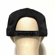 90s ビンテージ デッドストック キャップ USA製 当時物新品 MADE IN USA CAP DEAD STOCK Black Color(ONE SIZE)山田レン カリヘッドウェア_画像9