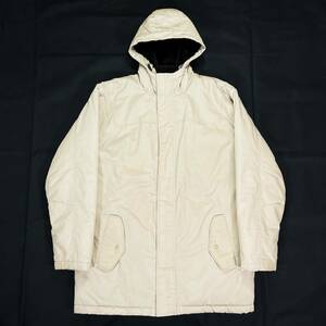 2000'S オールドステューシー OLD STUSSY 裏ボア フード付きコート sizeM (ビンテージ 80s 90s 黒タグ USA アメリカ N-3B スタジャン CAP T