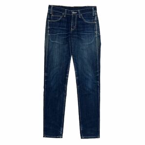 【00's】Levis リーバイス 606 デニムパンツ 日本製 ヒゲ落ち ハチノス インディゴブルー W29 黒カン／青ジーンズの画像1