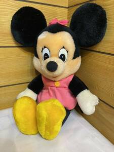  rare! beautiful goods! Tokyo sun and Star Mickey Mouse soft toy retro Disney Land .. at first Disney that time thing 