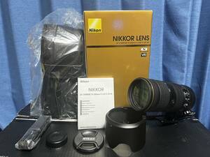 【美品】Nikon (ニコン) AF-S NIKKOR 70-200mm F2.8E FL ED VR 元箱・ケース等付属品全てあり フルサイズ対応 Fマウントレンズ