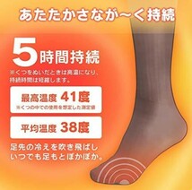 「6袋 30足分」 ※個包装梱包 くつ下用 貼るカイロ ホッカイロ 使い捨てカイロ カイロ アイリスオーヤマ_画像4