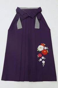 cherry★y2847lz★卒業の思い出作り★着用可★卒服コレクション★女性 袴/卒業式/はかま/紫系 ブランド 刺繍【中古品/ポリ】