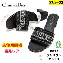 高級ライン新品そっくりさんディオールDior　DWAYミュールサンダル35.5_画像1