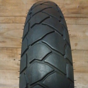 バリ山　2021年　中古　MICHELIN　ミシュラン　ANAKEE　ADVENTURE　110/80R19 アナキー アドベンチャー タイヤ