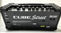 ■美品■ Roland ローランド CUBE Street キューブ ストリート ギターアンプ アンプ 電池駆動 ソフトケース付き 通電確認済_画像4