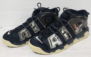 ■ NIKE ■ ナイキ AIR MORE UPTEMPO '96 ウタガワクニヨシ 浮世絵 エアモアアップテンポ モアテン ブラック 31cm スニーカー DM6213-045