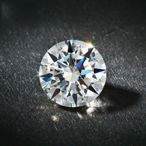 卸売り モアッサナイト 2.0ｃｔ 8ｍｍ VVS1 鑑定書 保証書 人工ダイヤモンド モアサナイト ゴージャス DIAMOND msz03_画像1