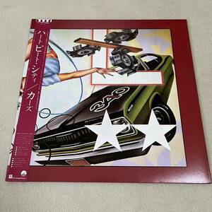 【国内盤帯付】THE CARS HEARTBEAT CITY カーズ ハートビートシティ/ LP レコード / P11463 / ライナー有 / 洋楽ロック /