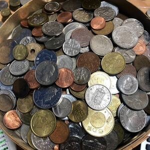 外国硬貨 海外コイン 詰め合わせ 未選別 第1弾 約2.3kg USコイン 欧米 アジア オセアニア 世界のコイン 大量 おまとめ 1円スタート