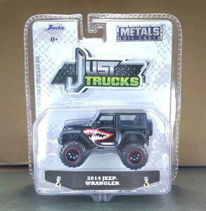 egcjf [JAM14020W24-156] 1/64 2014 Jeep Wrangler with Shark Teeth Graphics シャークティースグラフィック ジープ ラングラー