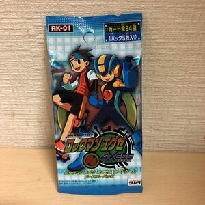 希少タカラ　ロックマンエグゼ【アクセスカードゲームブースターパック】未使用2004年当時品