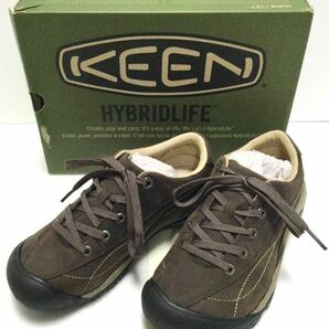 新品「KEEN」“1007732/TOYAH” レディース アウトドア ウォーキング レザーシューズ SIZE:US6.0/23.0cm