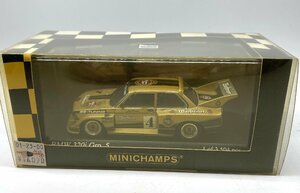 225△ MINICHAMPS ミニチャンプス 1/43 BMW 320i Grp.5 #4 DRM 1977 No.4