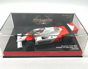 247△MINICHAMPS ミニチャンプス McLAREN マクラーレン FORD MP4 1981年 ミニカー 7号車