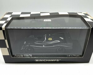 208△MINICHAMPS ミニチャンプス Porsche ポルシェ 936/76 黒 ブラック 1976年 1/43