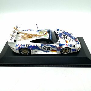 261△MINICHAMPS ミニチャンプス Porsche ポルシェ 993 GT1 25号車 1996年 ミニカーの画像3