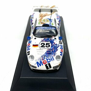 261△MINICHAMPS ミニチャンプス Porsche ポルシェ 993 GT1 25号車 1996年 ミニカーの画像4