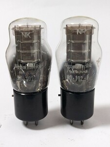 16217　NEC　NO‐101-Ｆ（101F）　電電公社選別球　2本　TV-7D/Uにて試験済み　1950年製造　真空管