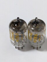 16348　Western　Electric　408A　スクエアゲッター　2本　TV-7D/Uにて試験済み　真空管_画像2