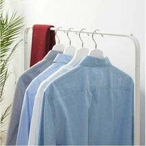 【送料無料】新品 即決 IKEA イケア MULIG ムーリッグ 洋服ラック ハンガーラック 905.129.68★ホワイト 74x90 cm_画像2