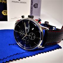 新品・パガーニ腕時計メンズ・VK67クロノグラフクォーツ式スモールセコンドビジネスモデル腕時計 ・本革ベルト・オマージュ・PD-2720_画像1