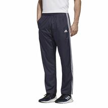 ★送料230円 adidas ウィンドブレーカー【L】裏起毛 パンツ 防寒 防風 長ズボン ロングパンツ 黒 ウインド アディダス ナイロン ジャージ_画像2