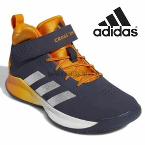 新品未使用 adidas バスケット シューズ【23.5cm】定価6490円 Cross Em Up 5 アディダス ジュニア キッズ 子供 靴 2878 バスケットボールの画像1