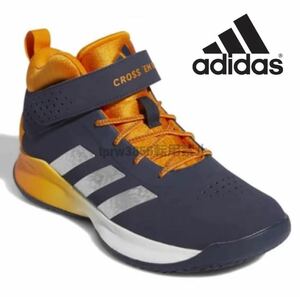 新品未使用 adidas バスケット シューズ【23.5cm】定価6490円 Cross Em Up 5 アディダス ジュニア キッズ 子供 靴 2878 バスケットボール