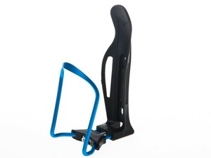 サイクル 自転車用 アルミ合金製 水筒 ドリンクホルダー ボトルゲージ 調節可能#ブルー
