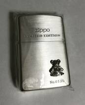 ★★★★ ZIPPO (未使用) LIMITED EDITION No : 0135 ★ 熊 ミーシャ★希少・ヴィンテージ★ZIPPO ジッポー★ L- XV- 1999年製造_画像7