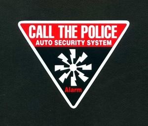 ２枚セット　CALL THE POLICEステッカー【2907】
