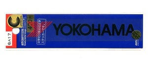 ２枚セット　YOKOHAMA(ヨコハマ)ステッカー小(転写タイプ)黒文字【GA17】
