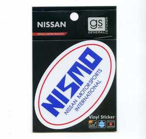 1枚 NISSAN NISMOステッカー(1984)