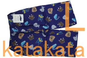 即決●katakata 男性用 六分リラクシングパンツ 春・夏シーズン ガーゼ素材（L）№13 新品 50%OFF