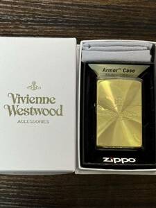 zippo Vivienne Westwood Armor Case 限定数 300個 ヴィヴィアンウエストウッド 2022年製 GOLD ゴールド シリアルナンバー NO.021/300