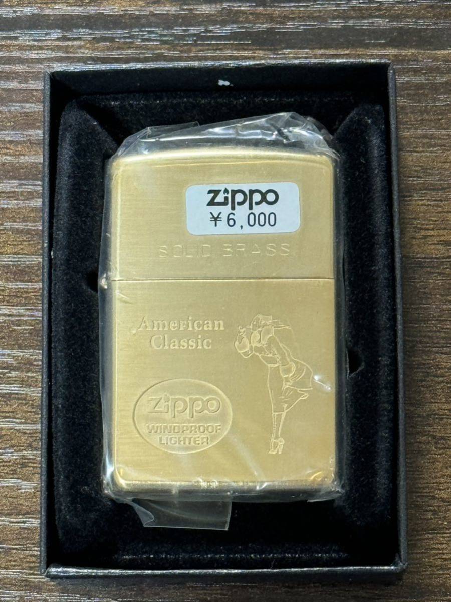 zippo AMERICAN EAGLE GOLD ゴールド ソリッドブラス 1992年製