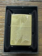 zippo ゴールド ヴィンテージ GOLD 特殊加工品 年代物 1995年製 AMERICAN CLASSIC デッドストック シルバーインナー 同年代 1995年製_画像1