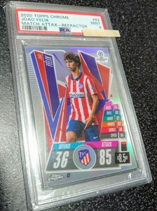 【REFRACTOR】2020 topps chrome match attax PSA9 JOAO FELIX ジョアン・フェリックス