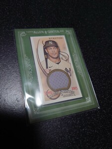 MLB 2023 topps allen & ginter メモラビリア STANTON