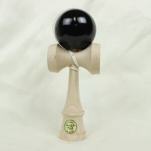 【新品 送料無料】国産 みんなのけん玉・黒 ぶな 博進社・富士/KENDAMA　知育玩具/日本おもちゃ