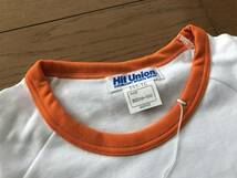 当時物　未使用　デッドストック　Hit Union　ヒットユニオン　半袖Tシャツ　丸首　体操服　品番：585-TC　サイズ：O　　HF7_画像4